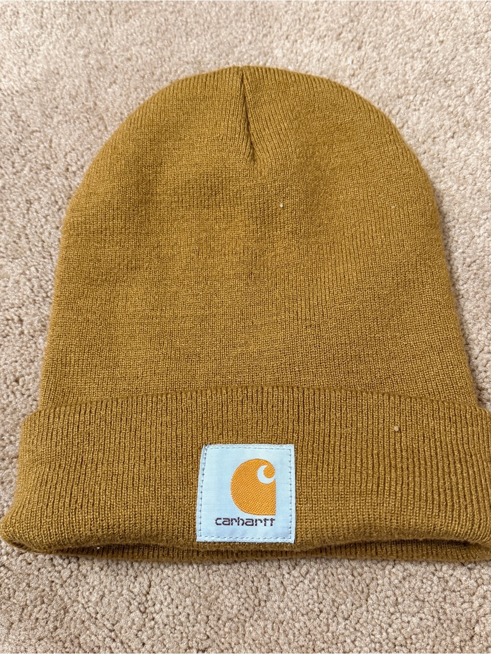 Carhartt Cuffed Beanie tan one size